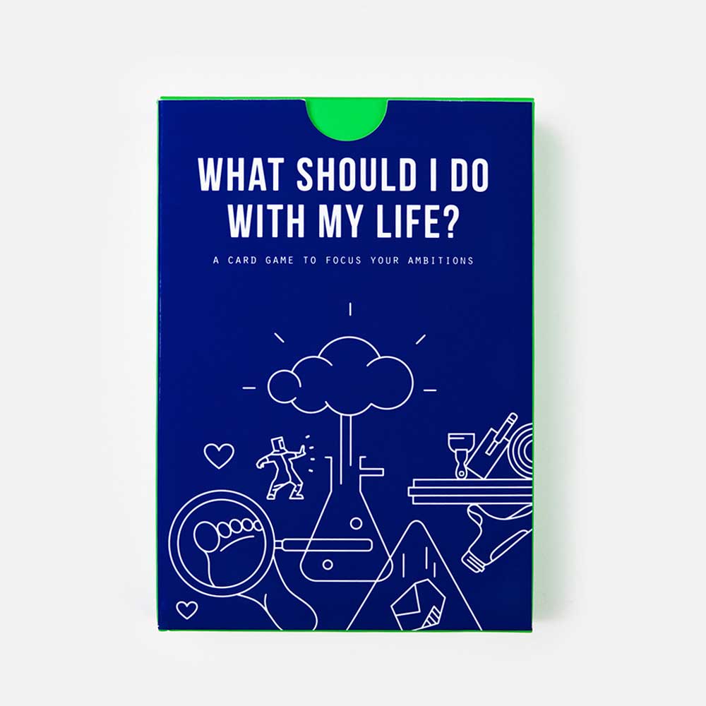 WHAT SHOULD I DO WITH MY LIFE? | JEU DE CARTES | Édition anglaise | The School of Life